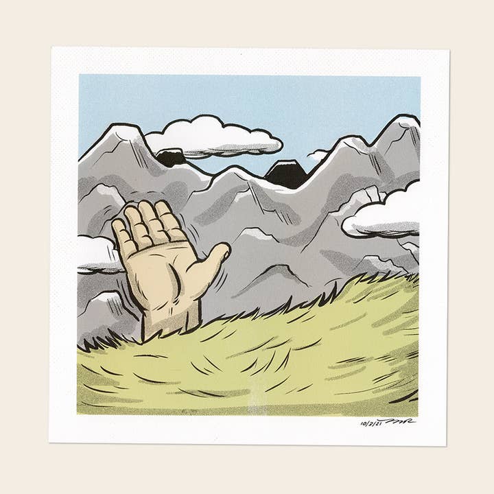 Burny Wild's Hand Signed Comic Panel Wall Art 5 x 5, 10 x 10 for wholesale by Burny Wilds