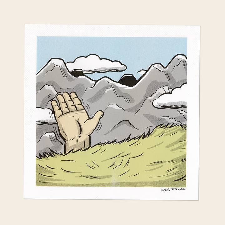 Burny Wild's Hand Signed Comic Panel Wall Art 5 x 5, 10 x 10 for wholesale by Burny Wilds