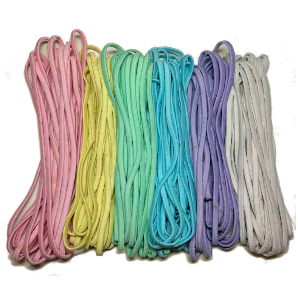 Threddies - Wholesale Haarband - Uniseks - Dunne elastische hoofdbanden, 7 mm3