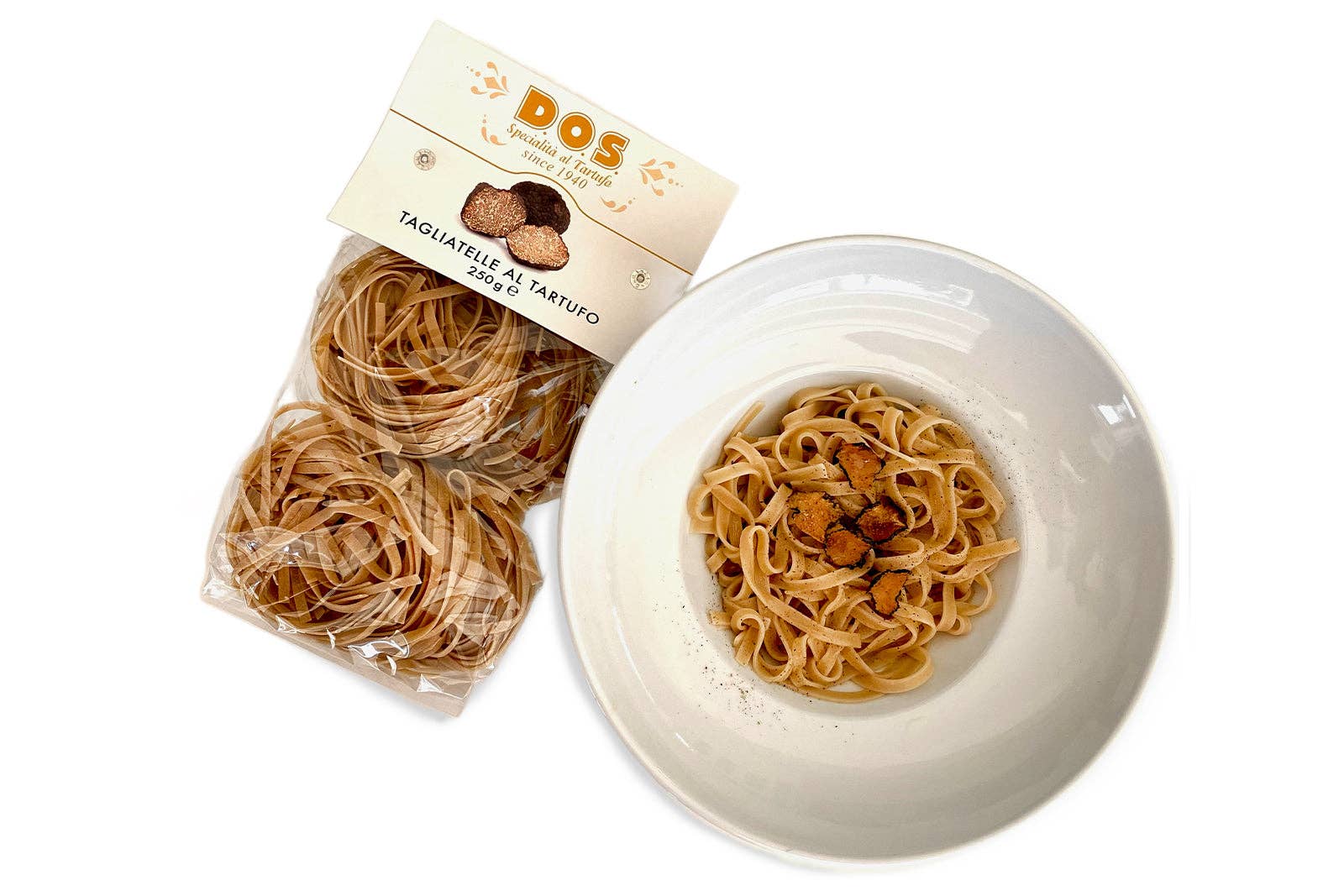 D.O.S. Specialità al Tartufo - Wholesale Pasta - Tagliatelle with Truffle 250g2