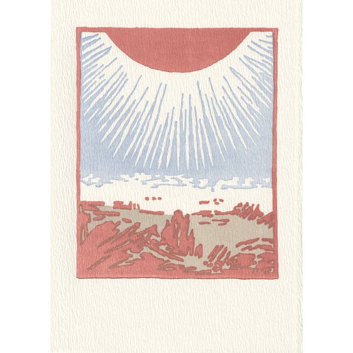 Saturn Press - Wholesale Everyday Greeting Card - Sunbeams
