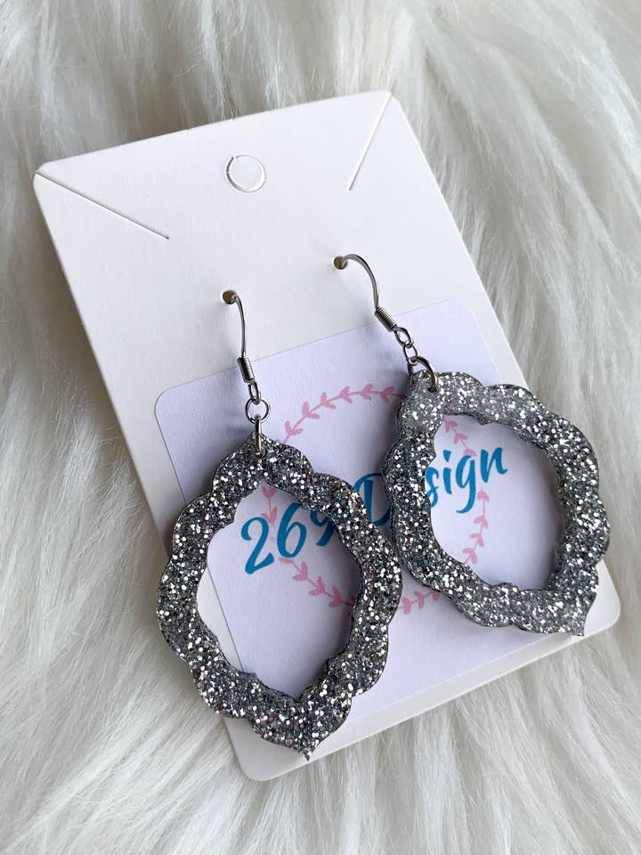 Fancy Acrylic Dangle 8 for wholesale by 269 Design