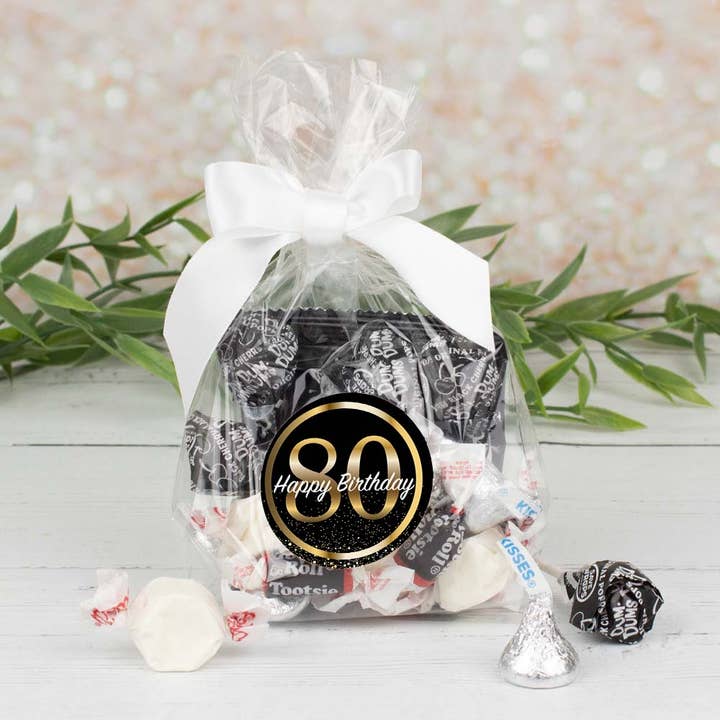 Sac cadeau Milestone Birthday - 80e anniversaire pour la vente par Just Candy