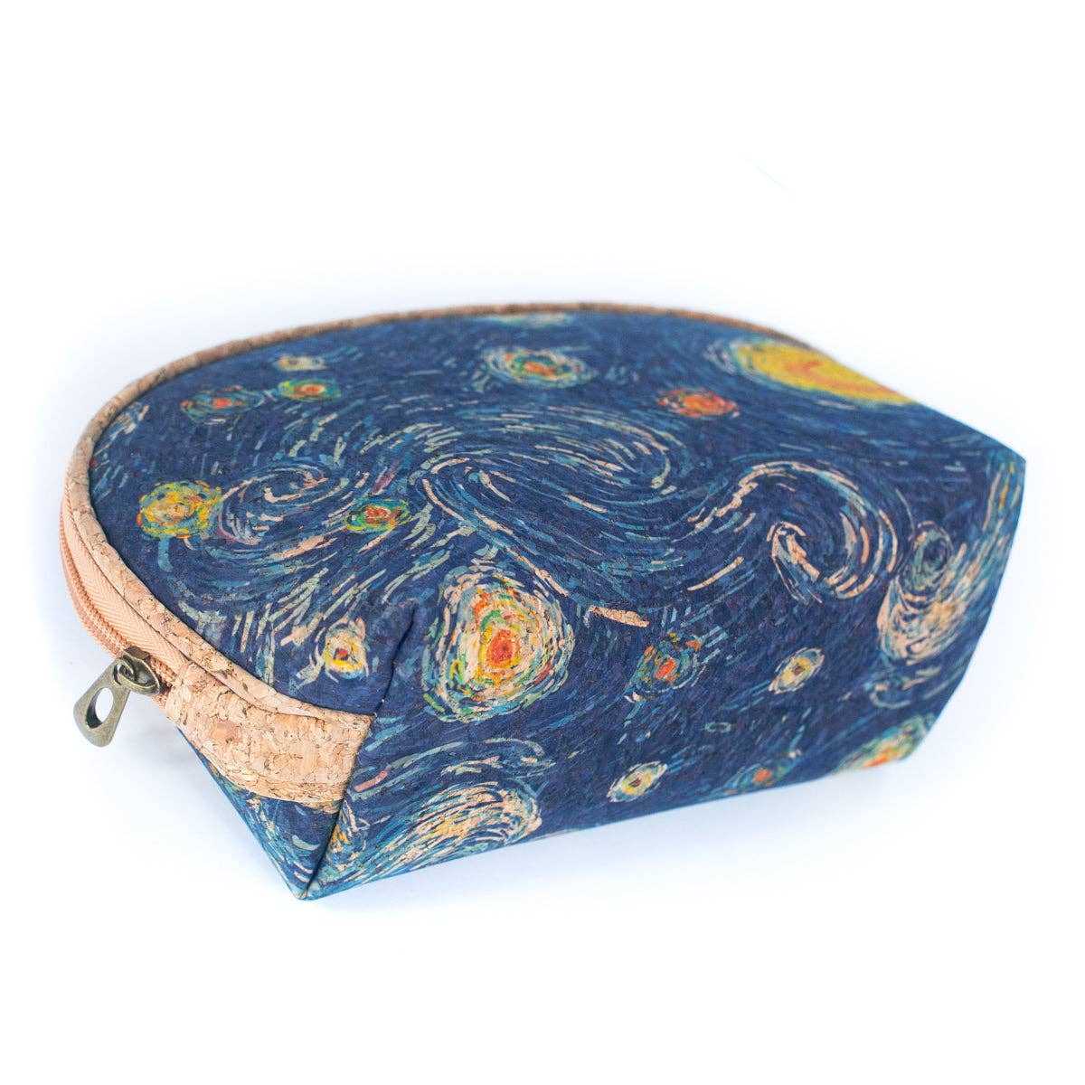 Meninas Bonitas Cork - Wholesale Makeup/Cosmetic Bag - Luxury Women's 3-Piece Cork Cosmetic Bag Set BAG-22679