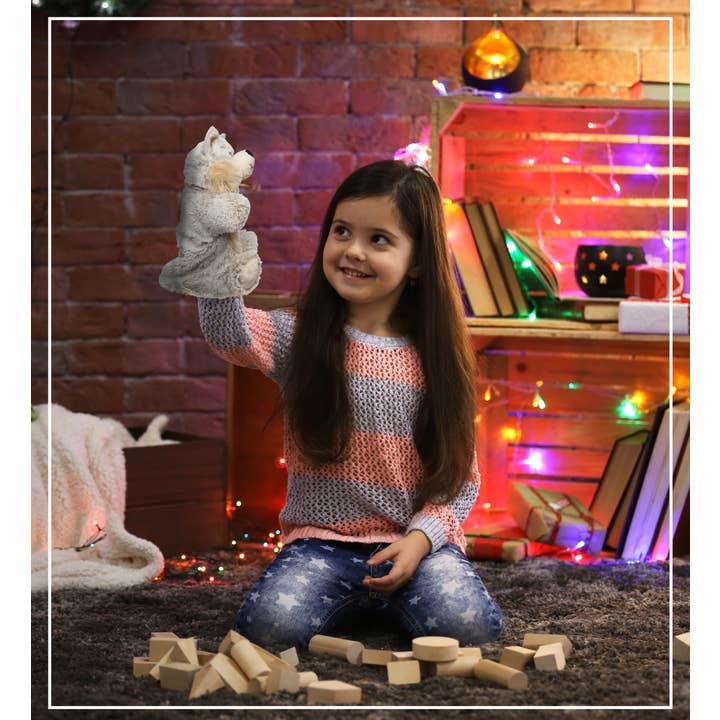 Cota Global - Wholesale Stuffed/Plush Toy - Kids & Baby - Super Soft Plush Hand Puppet - Wolf3