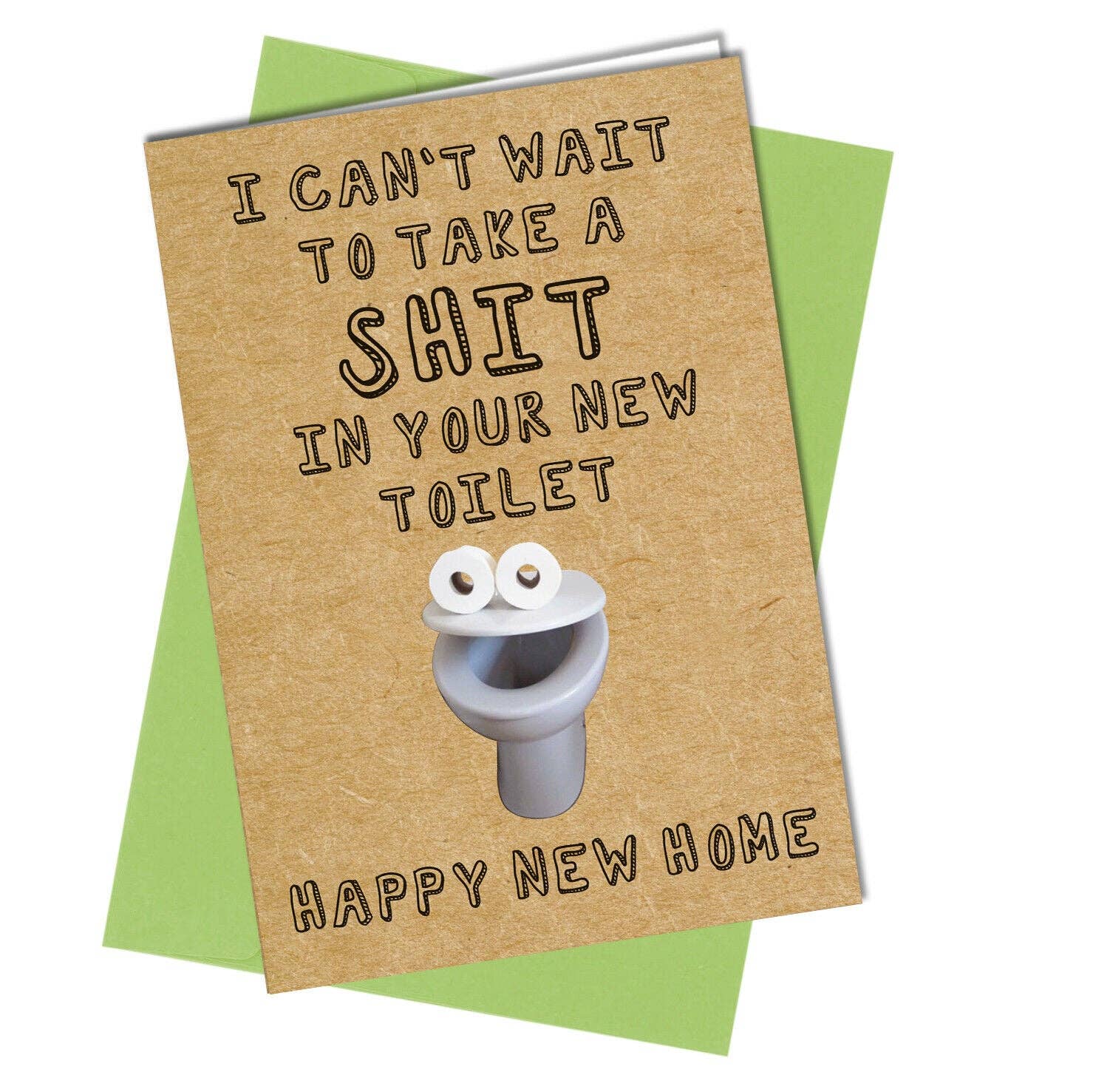 Close to the Bone Greeting Cards and Gifts – wholesale Everyday greeting card – #1035  New Toilet0