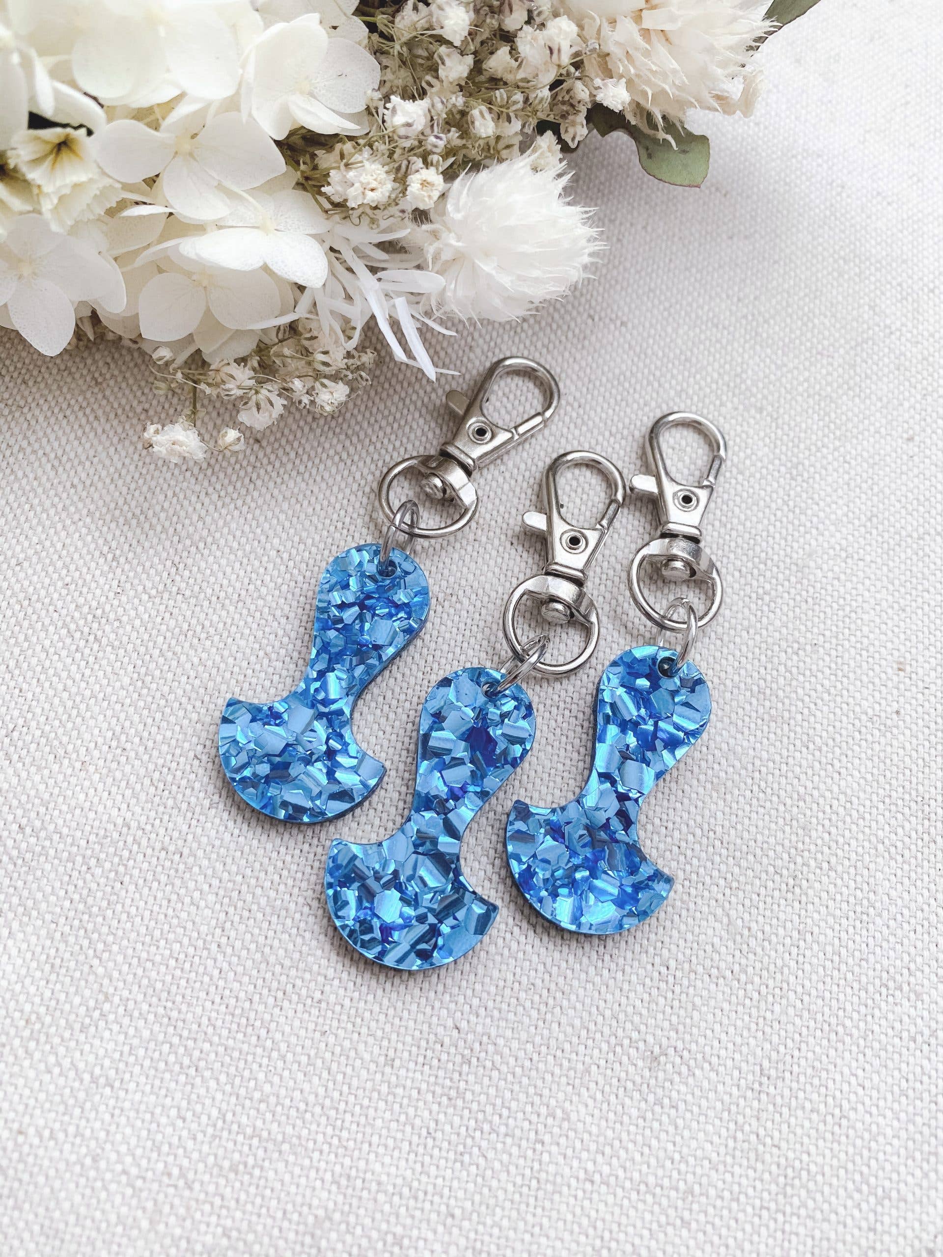 Chuckle & Wood - Wholesale Keychain – Women's - Trolley Tokens - Glitter23