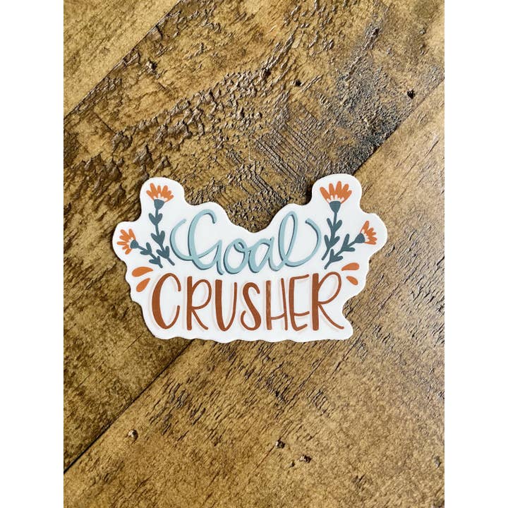 Bee Sweet Studio - Vendita all'ingrosso Adesivo - Adesivo in vinile Goal Crusher Positive per bottiglie e laptop1