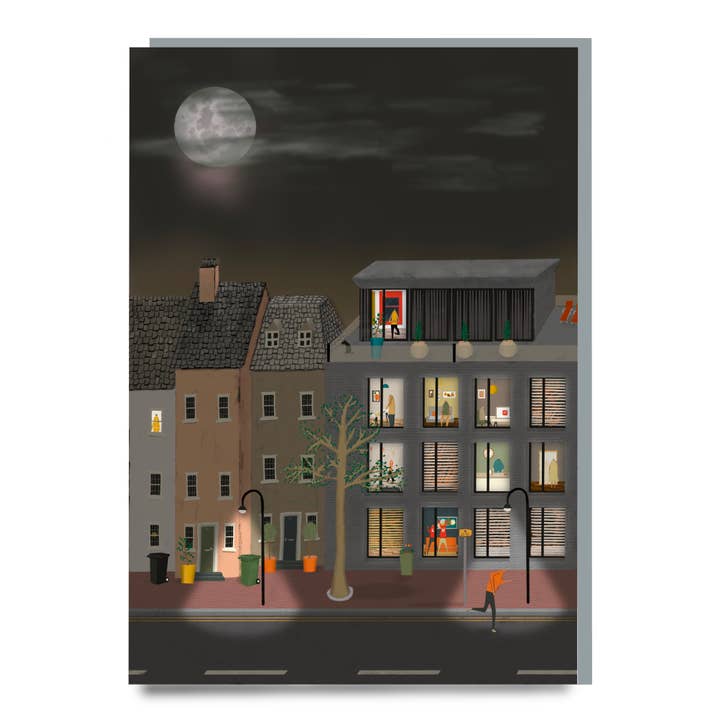 Kvällsfönster Gratulationskort för wholesale av Not at all Jack