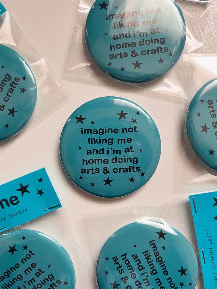 Stel je voor dat je me niet leuk vindt-knop voor wholesale door Bre’s Tiny Print Shop