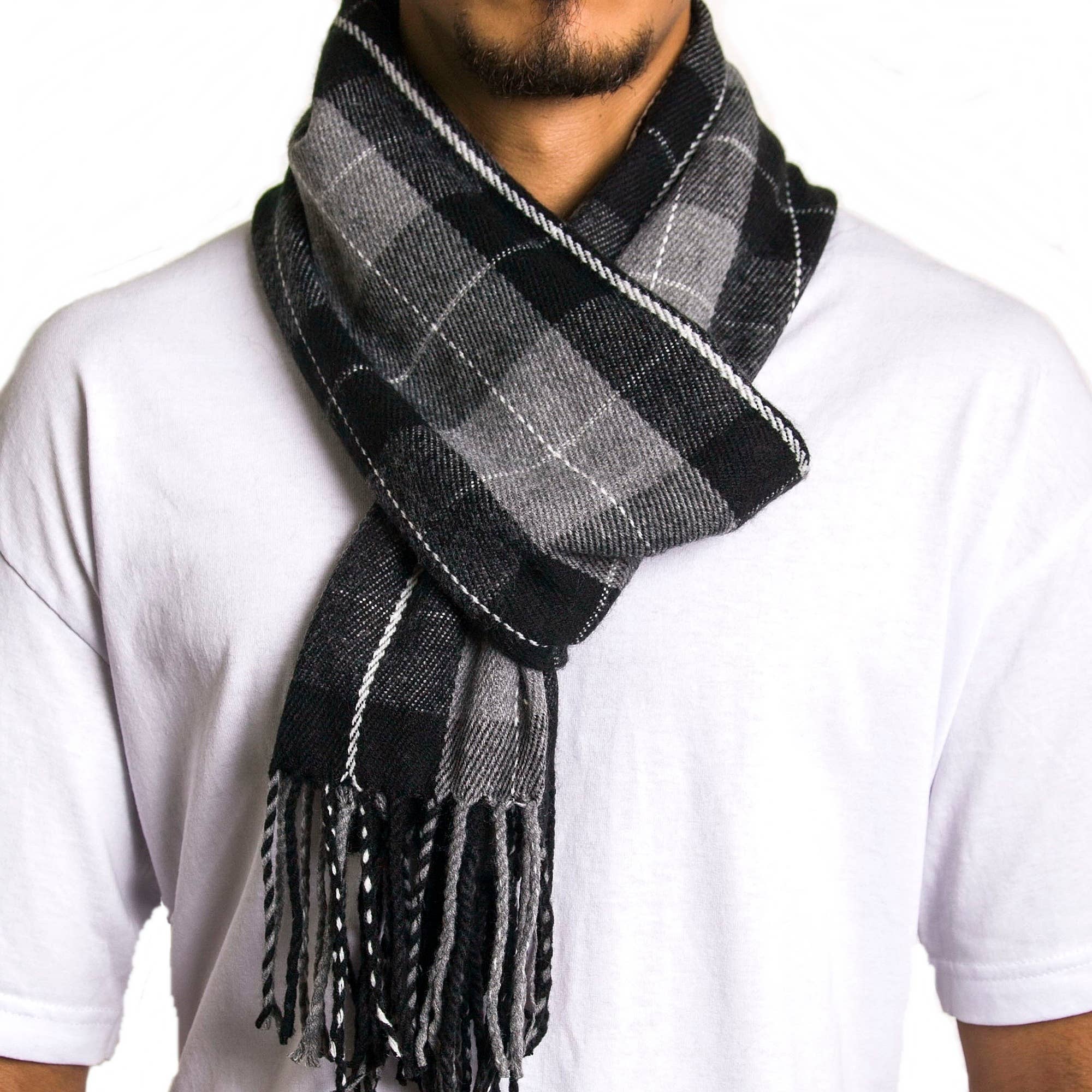 Alpine Swiss - Wholesale Scarf - Men's - Mens Scarf Softer Than Cashmere Scarves Plaids Womens Winter32