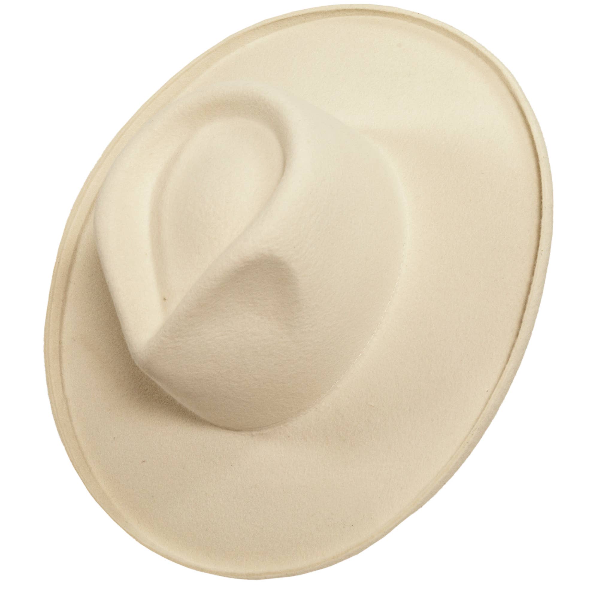 American Hat Makers - Vendita all'ingrosso Fedora - Unisex - Cappello Fedora in feltro di lana con bordo stretto - modello Hudson21