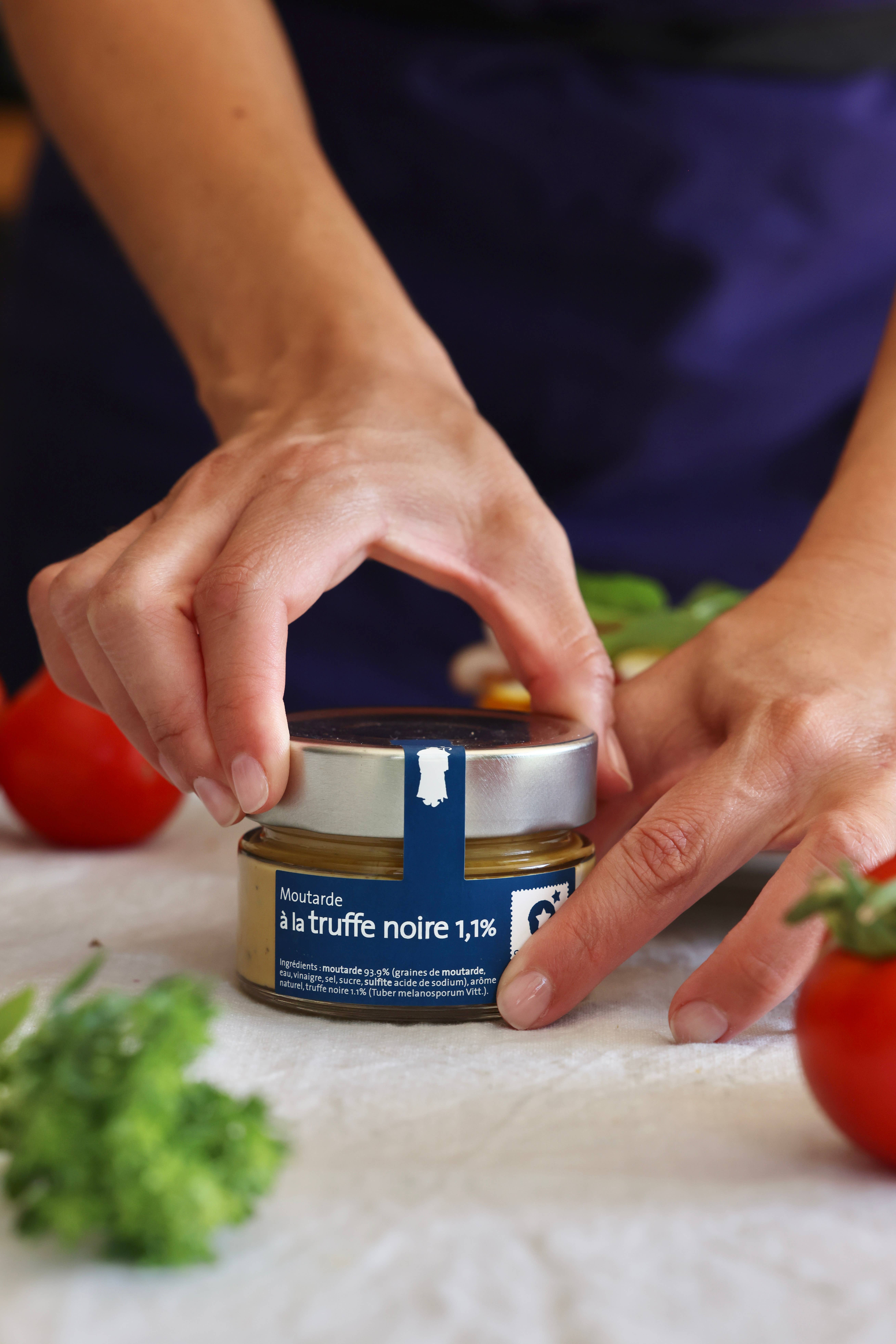 Sur le Sentier des Bergers - Wholesale Mustard - Black Truffle Mustard 1,1% - 100g1