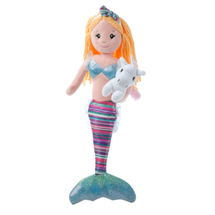 The Petting Zoo - Wholesale Doll - Kids - 17" (42cm) Boho Mermaid & Unicorn Asst Mythical/Fantasy 2