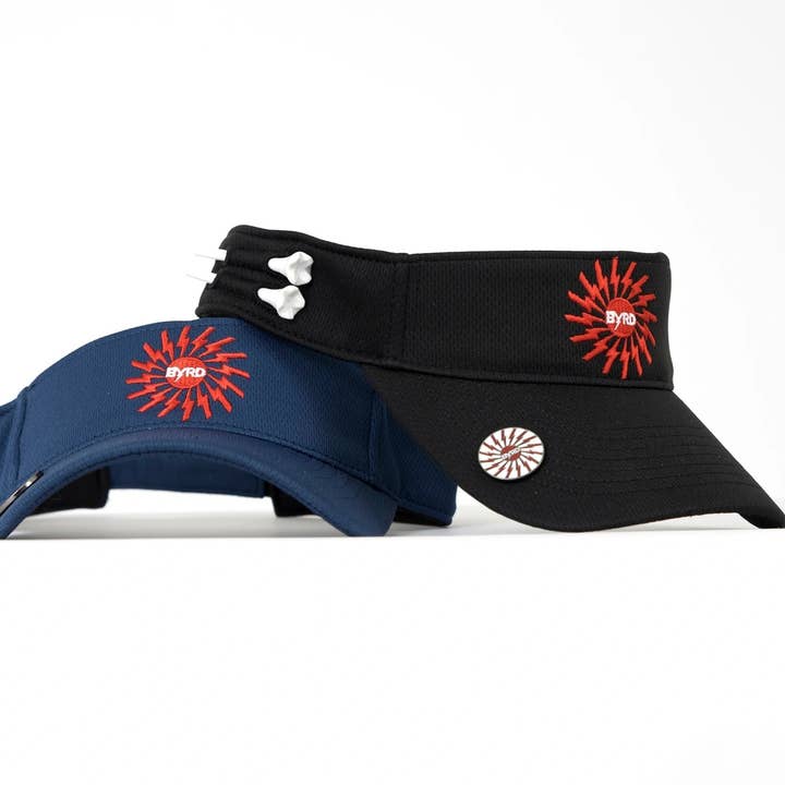 The Byrd Byll - Visiera da golf contiene tee e pennarelli per la vendita all'ingrosso da parte di The Byrd Golf