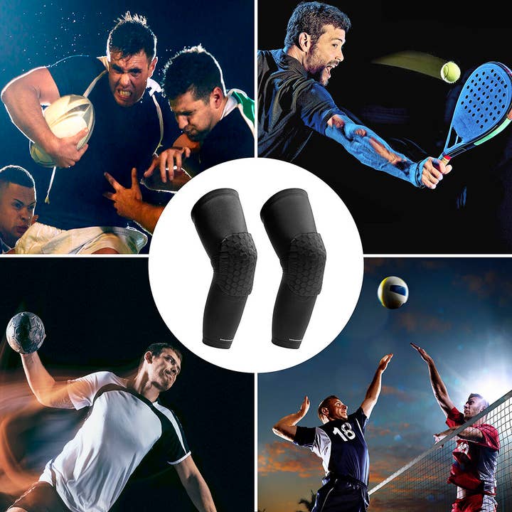 InnovaGoods - Wholesale Sporting Accessories - InnovaGoods Hokkop Honeycomb Anti-Collision Knee Pads 2 Units6