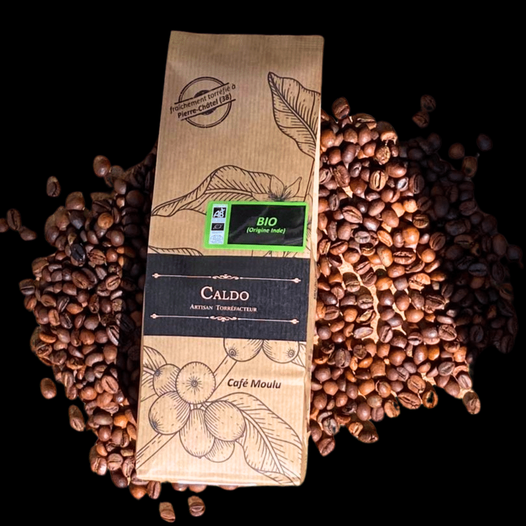 Caldo Torrefaction - Wholesale Coffee Beans - Organic India 100% 1Kg Grain1