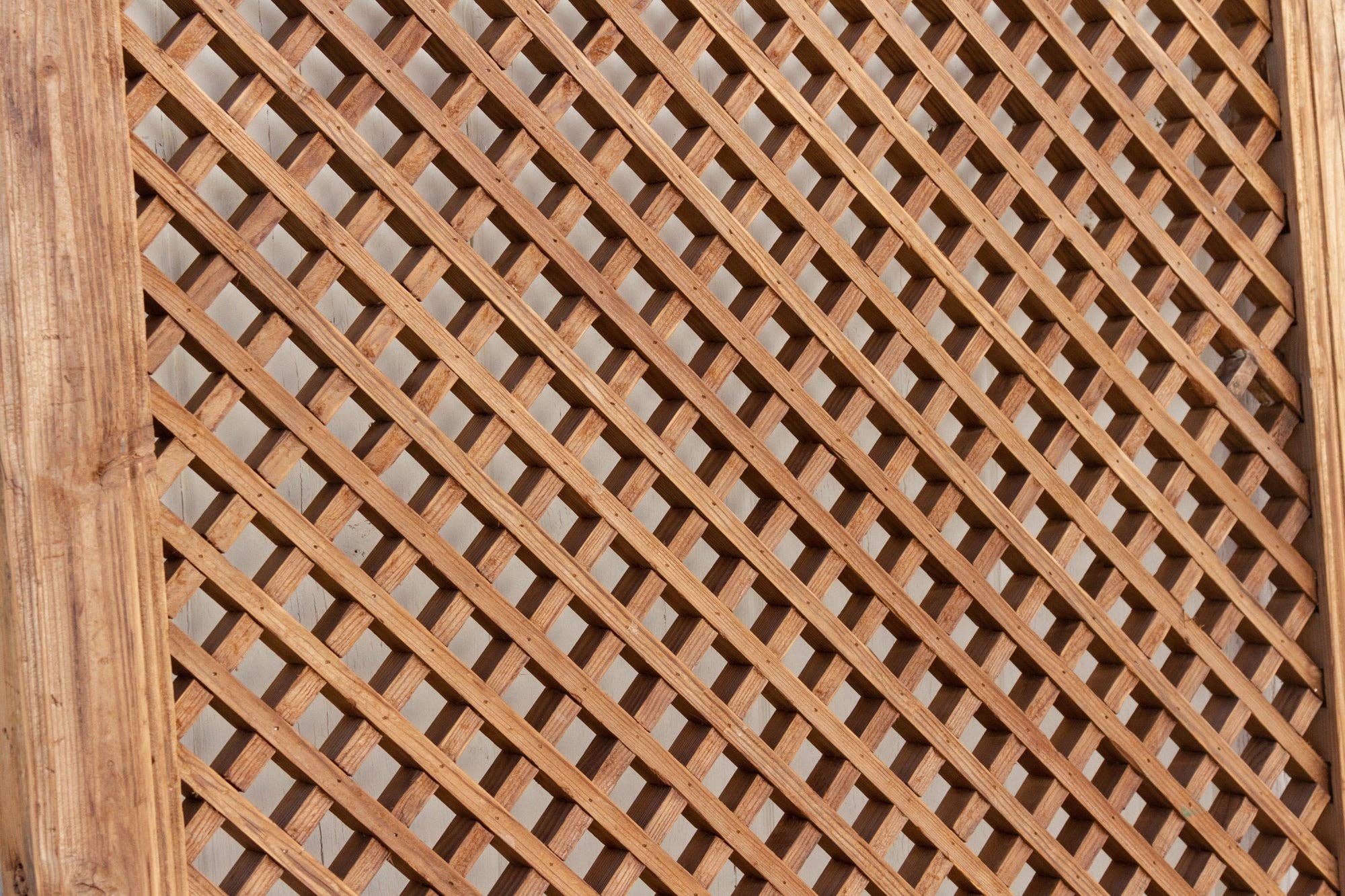 De-cor - Venta al por mayor Papel pintado 3D - Gran ventana de celosía antigua de granja2