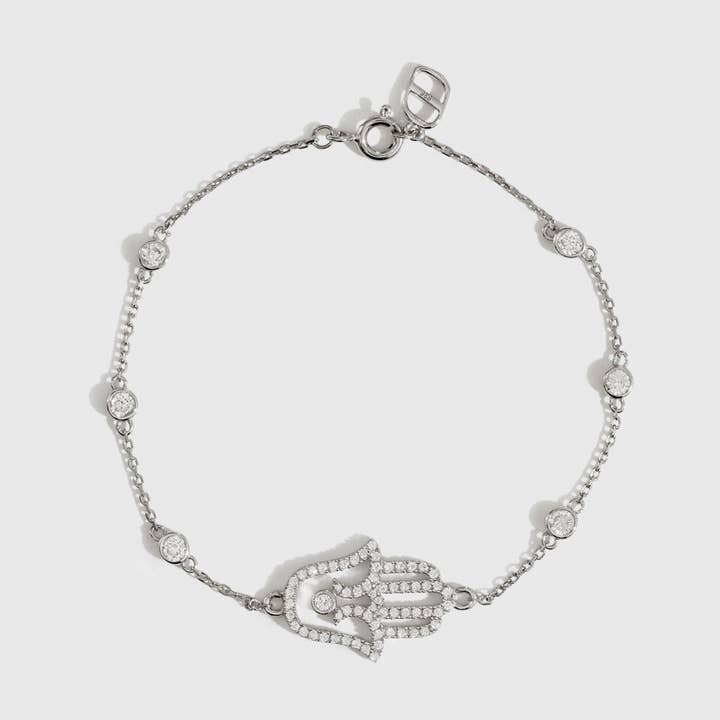 Hamsa Pavé-armband för wholesale av DRAE COLLECTION