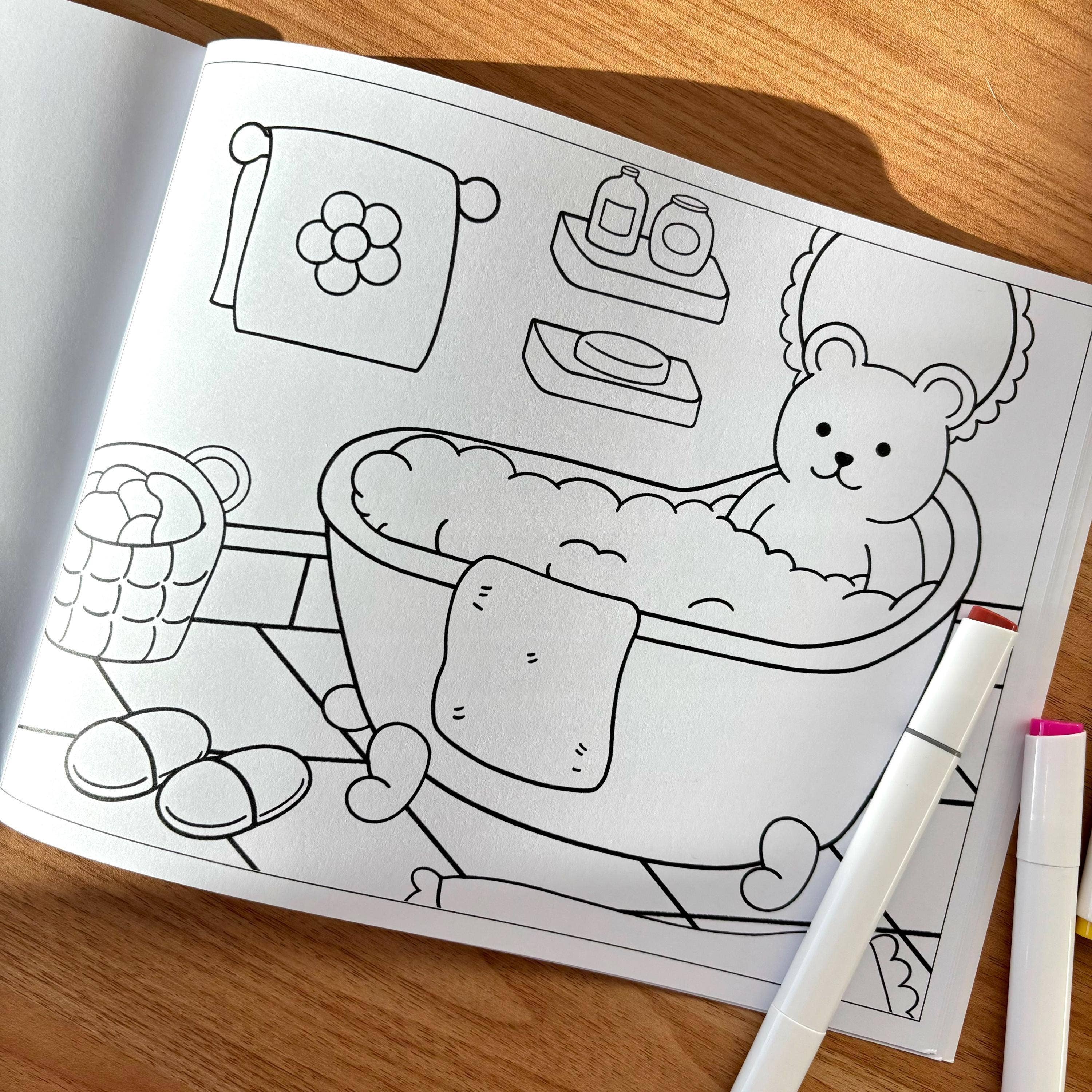 Drawn by Ang - Wholesale Coloring & Activity Book - Kids & Baby - Cozy Days Coloring Book for All Ages2