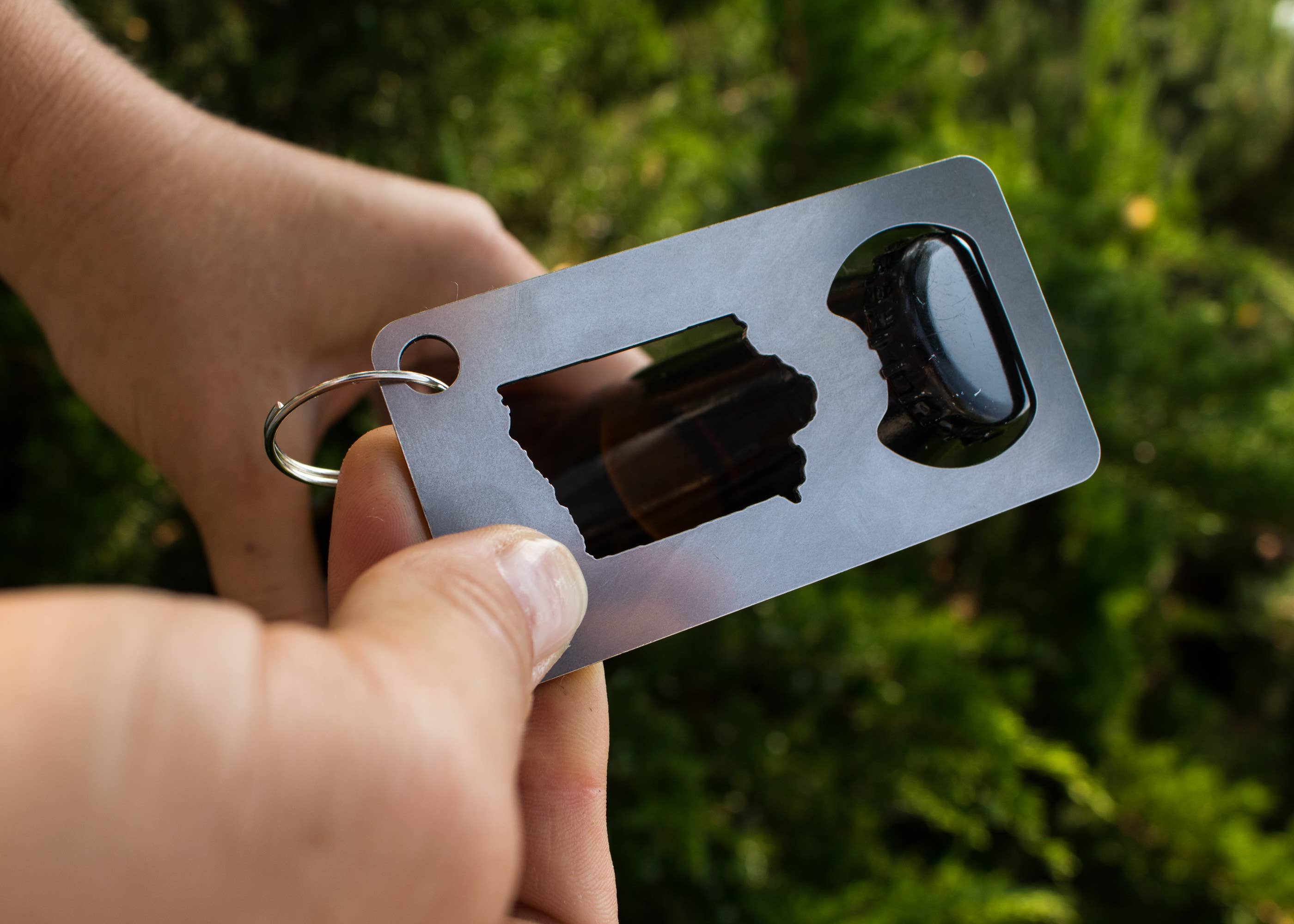 Iron Maid Art - Wholesale Bottle/Wine Opener - Iowa State Stainless Steel Beer Bottle Opener Gift4