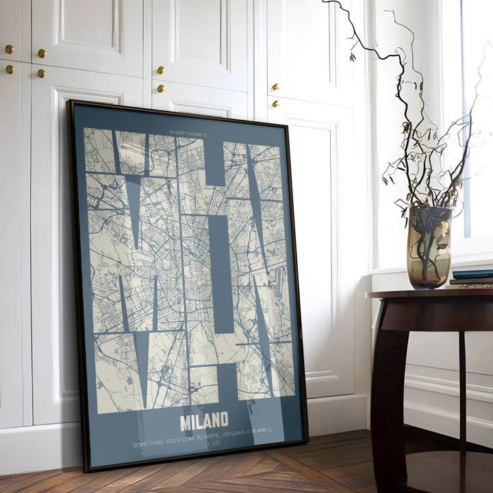 MLN LetraMap voor wholesale door The Traveler Art