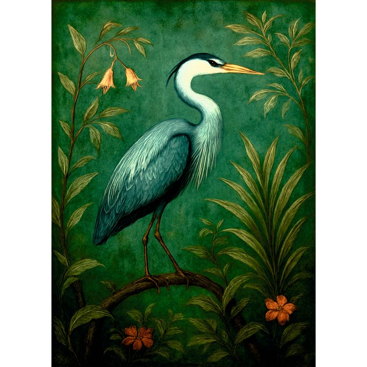 Grote Blauwe Reiger Rijstpapier, 11,5 x 16 inch (A3+) voor wholesale door Craft Kreatively