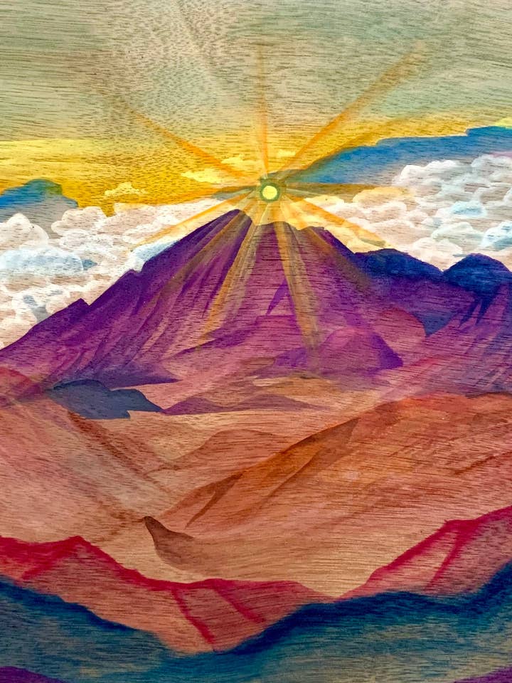 Haleakalā Print for wholesale by B. Miyo Art