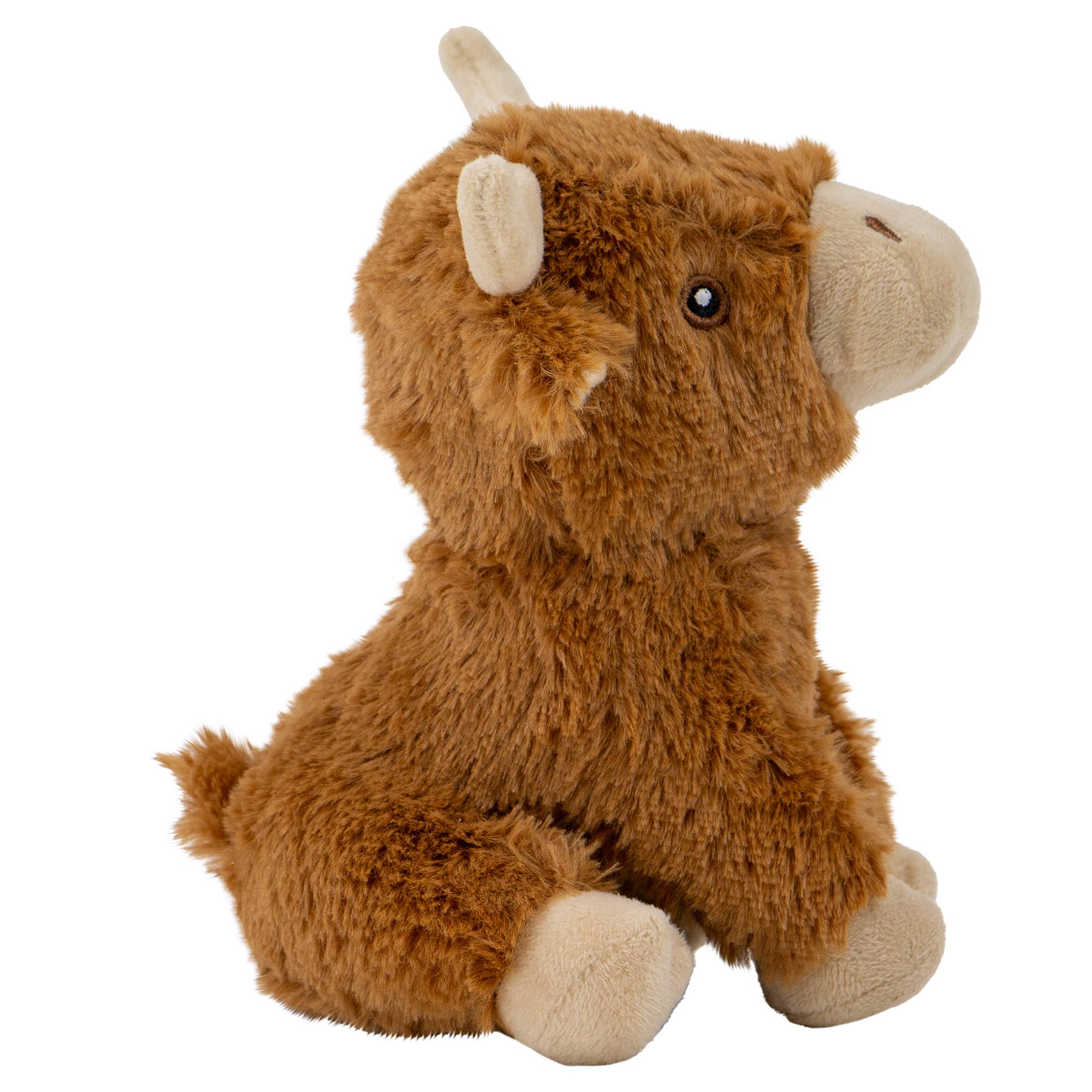 Ancol Pet Products Ltd - Wholesale Pet plush toy – Dog - Small Bite Highland Cow For Puppies & Smaller Dogs 2