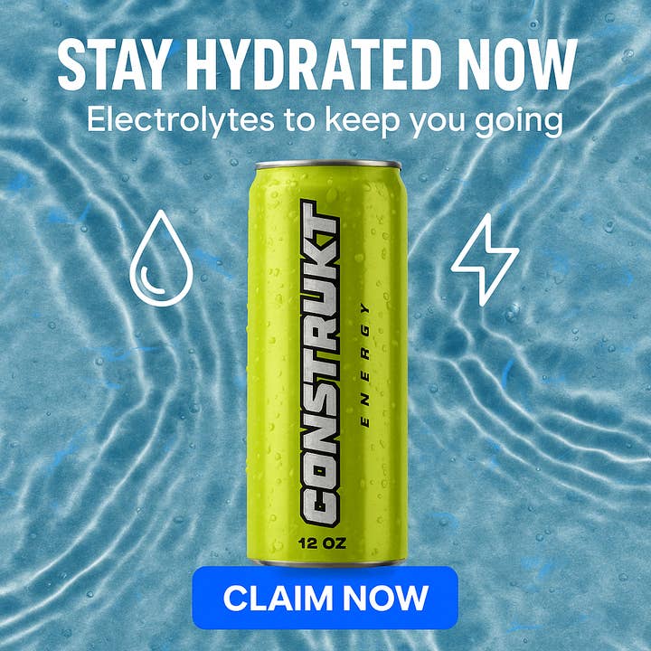 Construkt Energy - Wholesale Sports/Energy Drink - Construkt Energy - Fresh Lime - 12Oz6