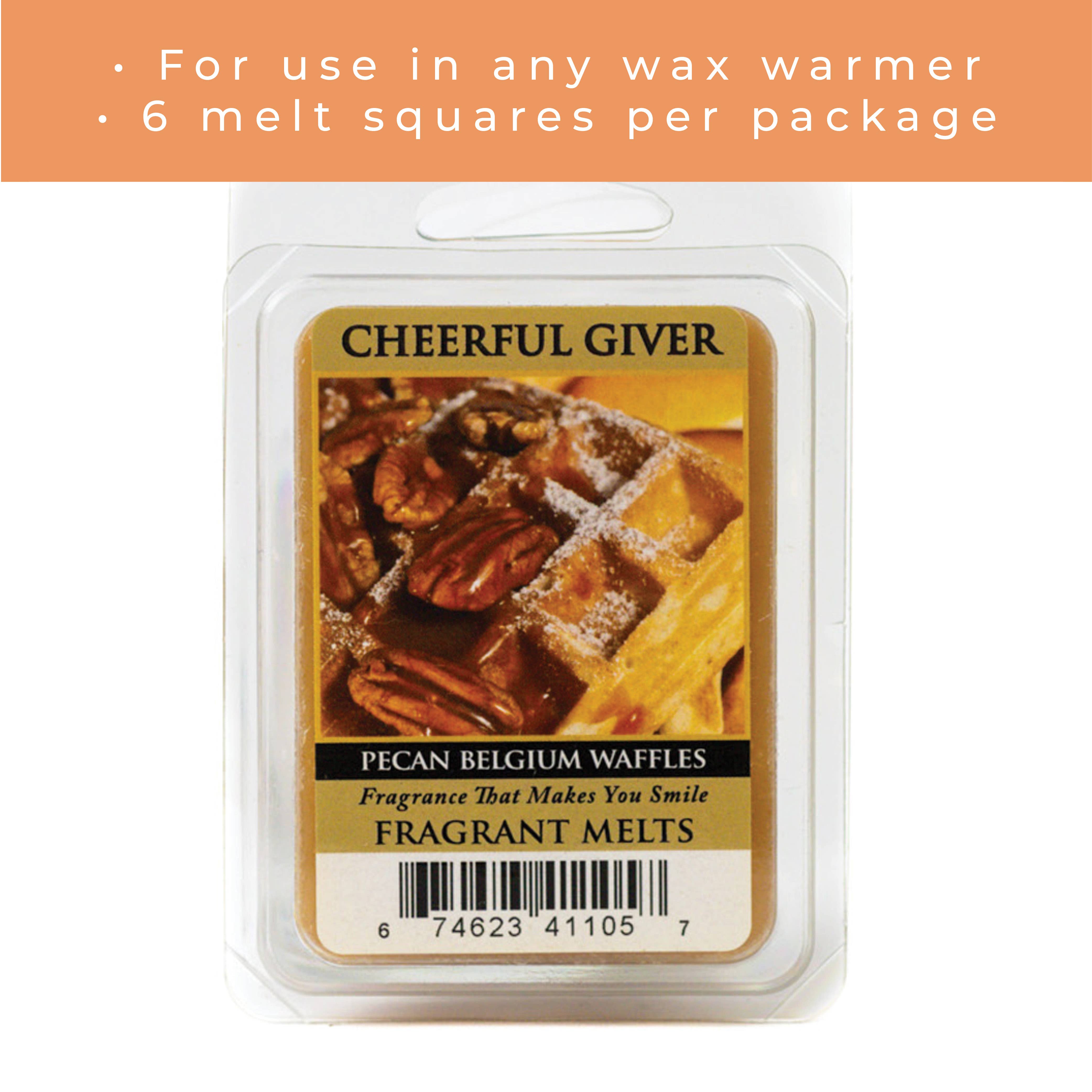 A Cheerful Giver - Wholesale Wax Melt - Melts (8/box) - Pecan Belgium Waffles4