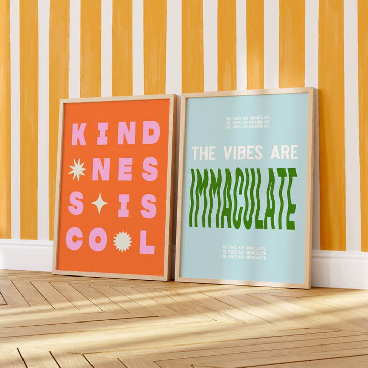 Nixie - Wholesale Art Print - Kindness Is Cool Art Print3