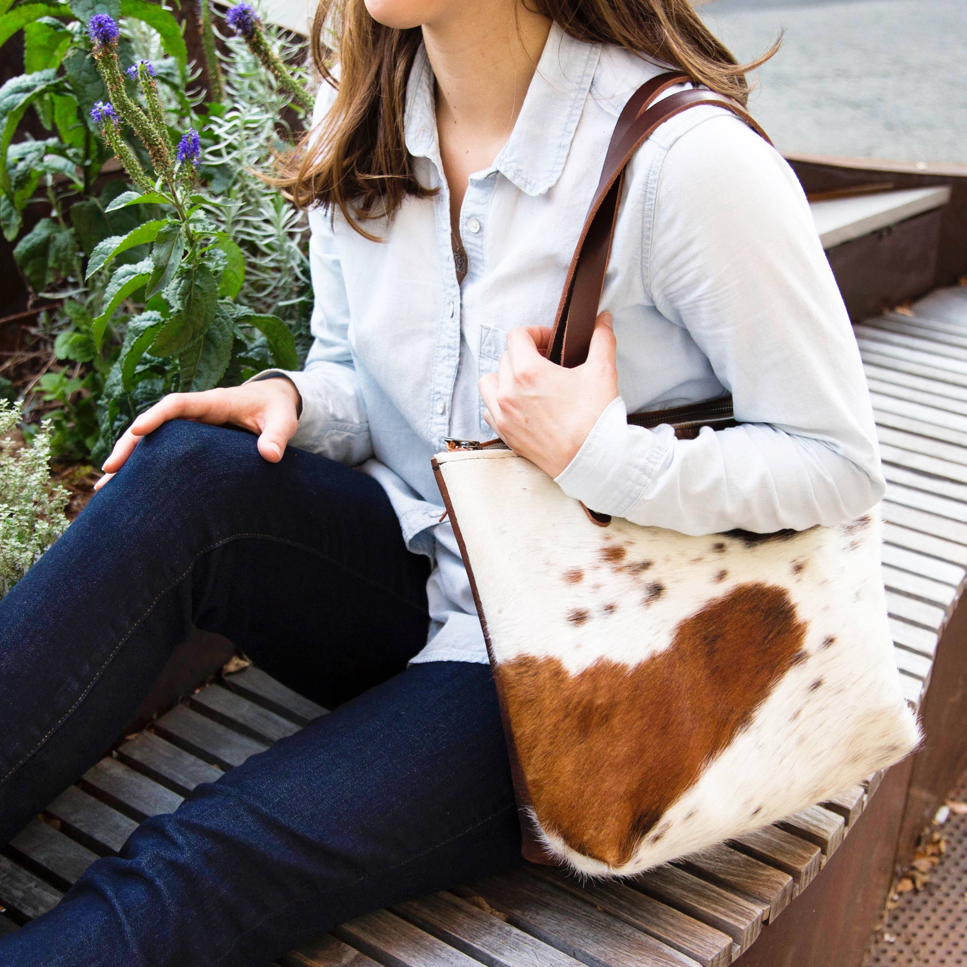 Hawks & Doves - Wholesale Tote Bag - Women's - Cowhide Tote Short9