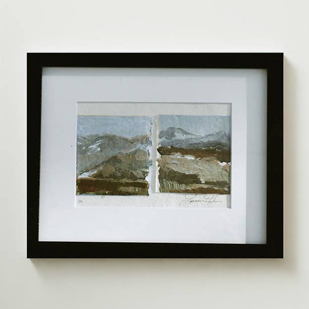 Montagne Originali Incorniciate III per la vendita all'ingrosso da parte di Lauren Fuhr Design Co.