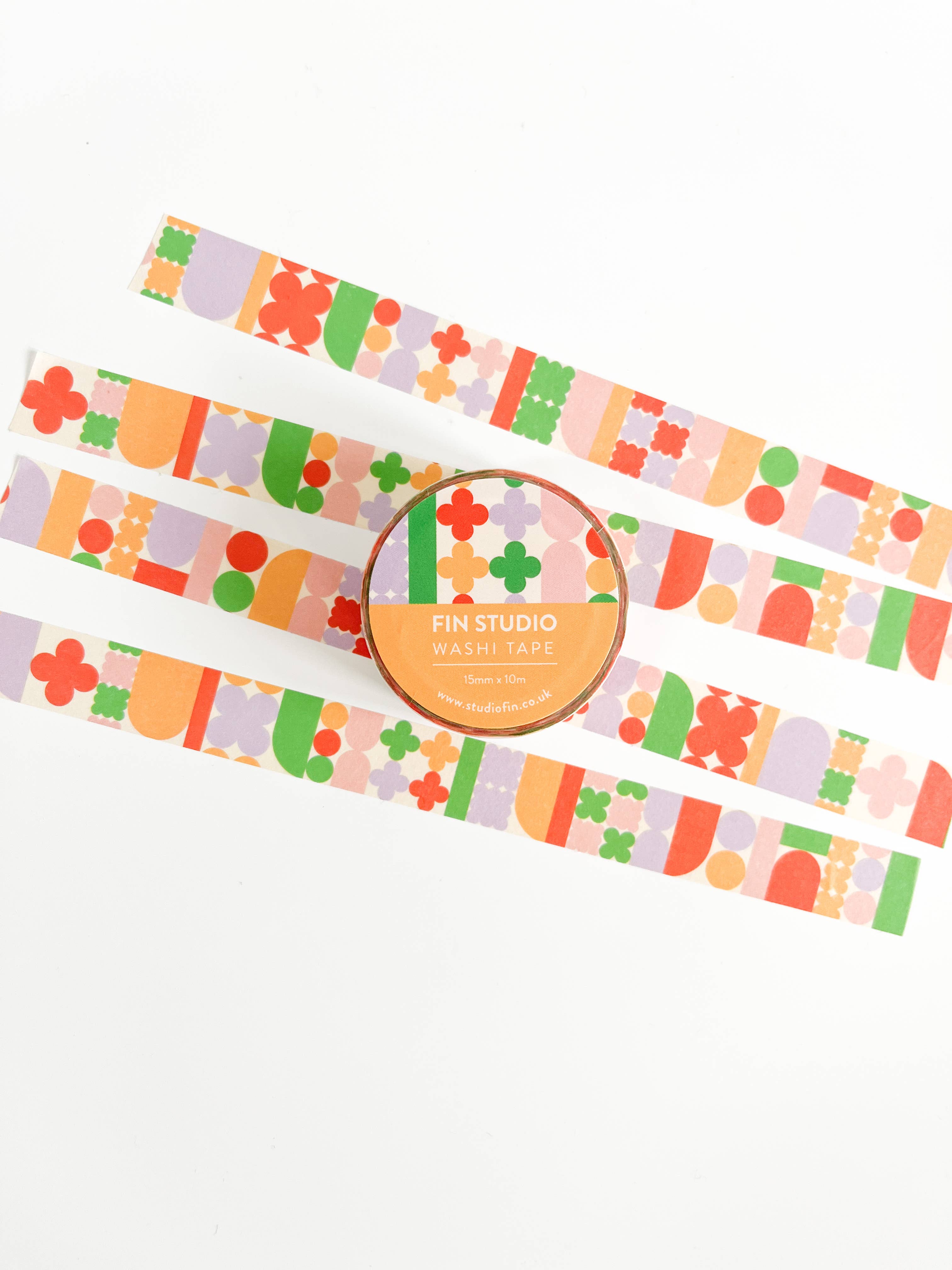 Fin Studio - Wholesale Washi Tape - Patterned Washi Tape, Bullet Journal Tape / Bubble0