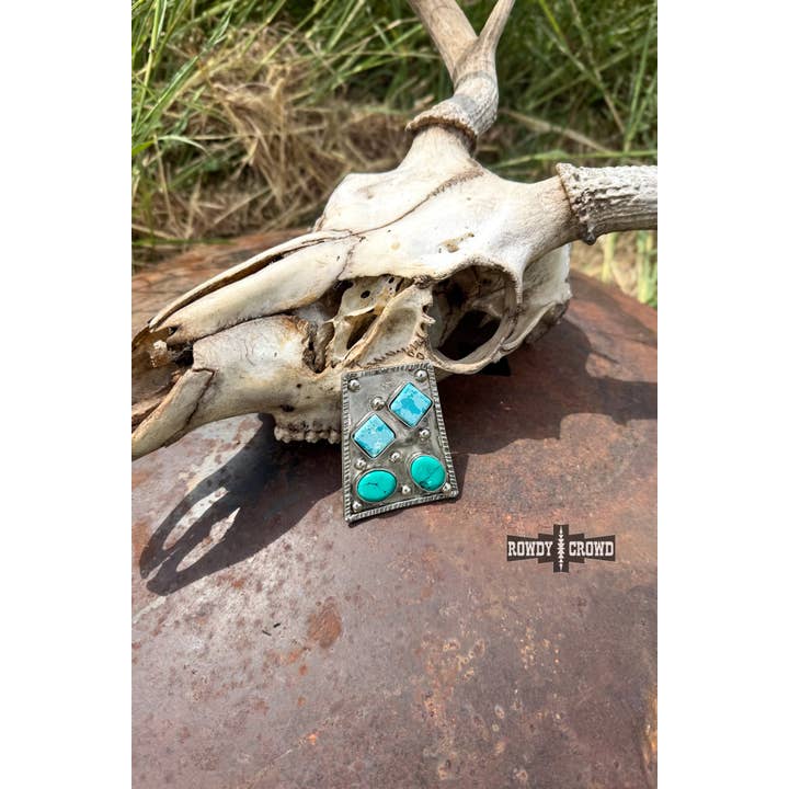 Rowdy Crowd Clothing - Wholesale Scarf clip – Women's - Cattleman Scarf Slide