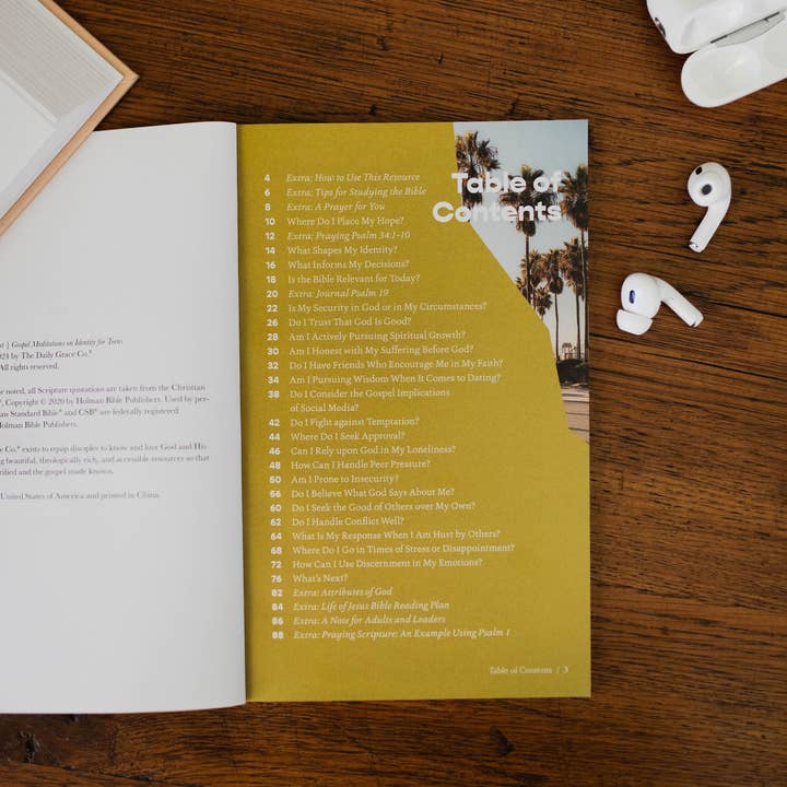 The Daily Grace Co - Wholesale Book - Adult - Confident in Christ - Teen Boy Version