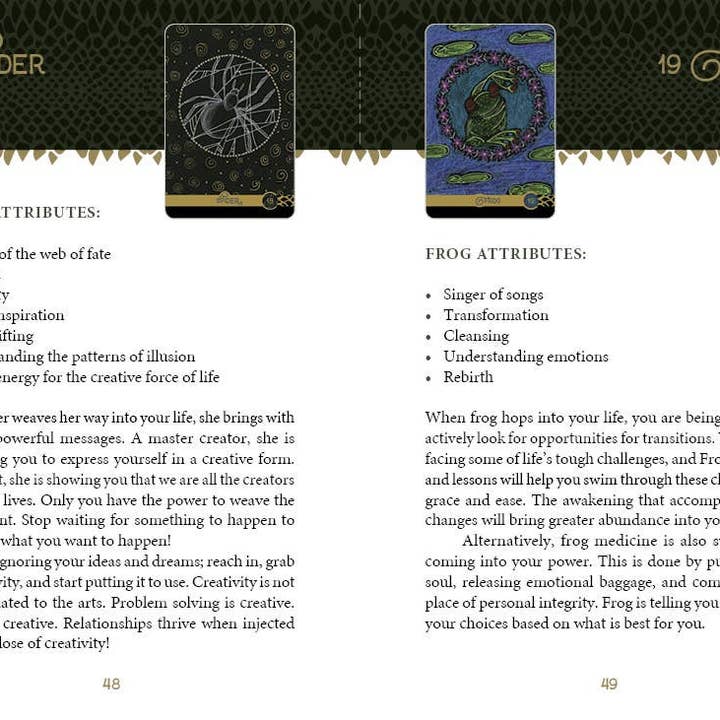 Schiffer Publishing - Wholesale Tarot Cards - The Wild Elemental Oracle7