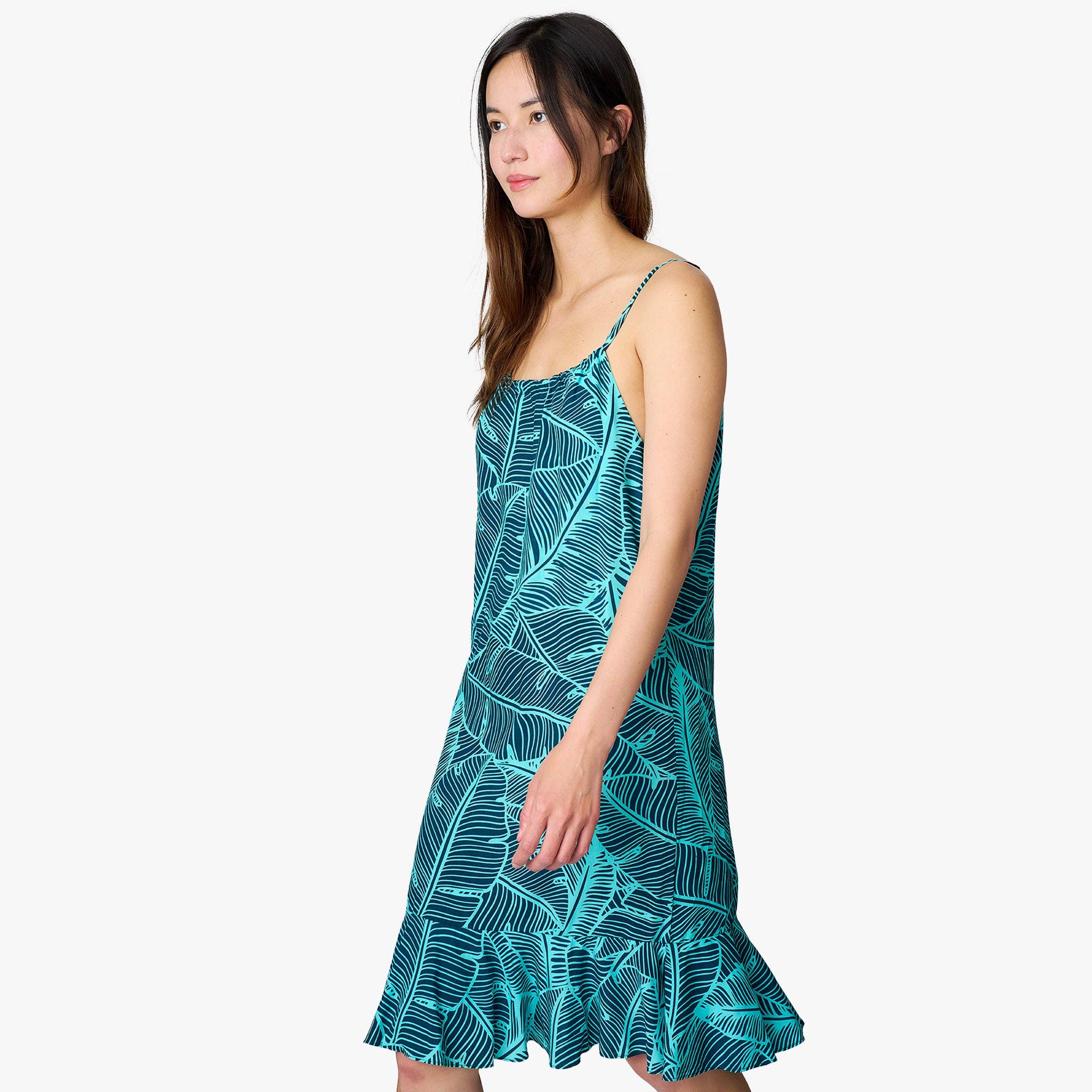 Hilo Hattie - Wholesale Dress - Women's - Banana Leaf Knee Length Dress2