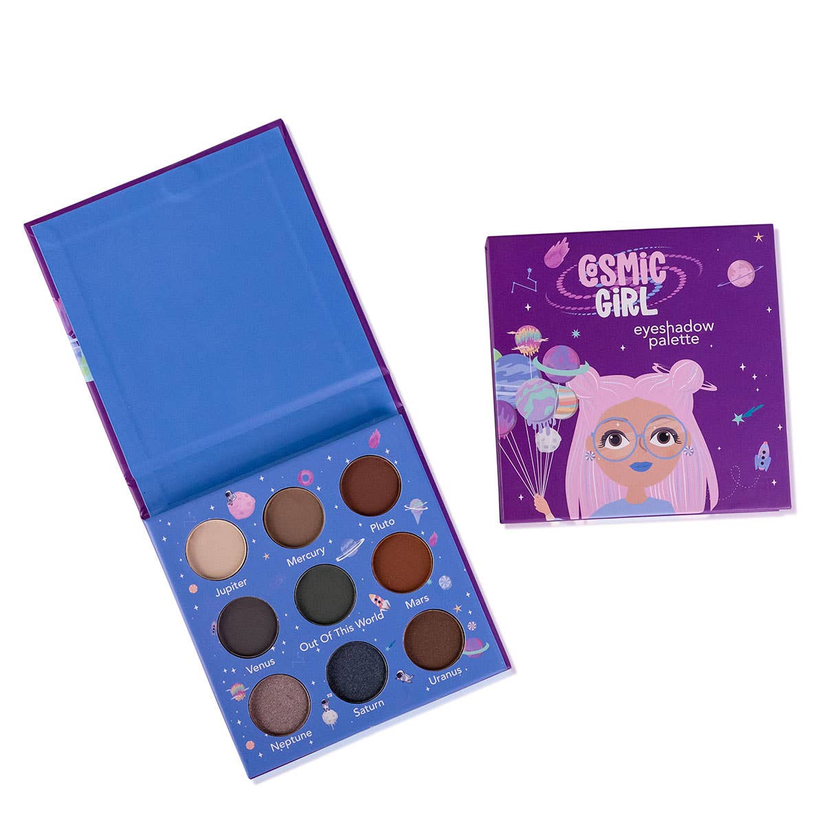 Accentra - Wholesale Eyeshadow Palette - Cosmic Girl eyeshadow palette1