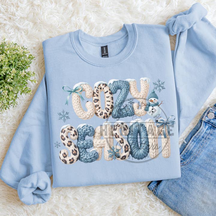 Estação Aconchegante – Camisola Gildan de Fio Falso por atacado de Southern Heritage Outfitters