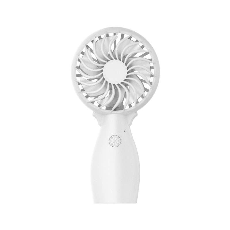 Naomi's Happy Place Shop – wholesale Handheld electric fan – Portable Handheld Fan with USB Rechargeable Battery - Lightweight yet Powerful, 3-Speed Settings, Perfect for Travel, Camping, and Office Use (Ideal Gift for Both Men and Women, 3 Colors Available)2