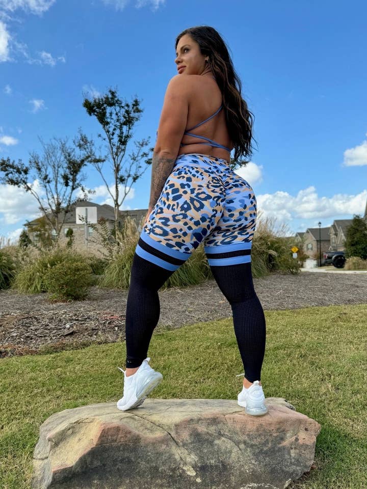 Bluema scrunch leggings for engroshandel hos noireblanc