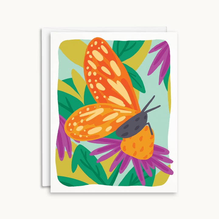 Monarch Card for wholesale by Salad Bar Studio