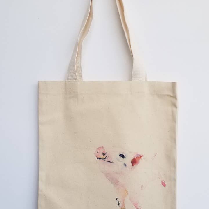 Tote Bag - Piggie (Jane) for wholesale by Eunco