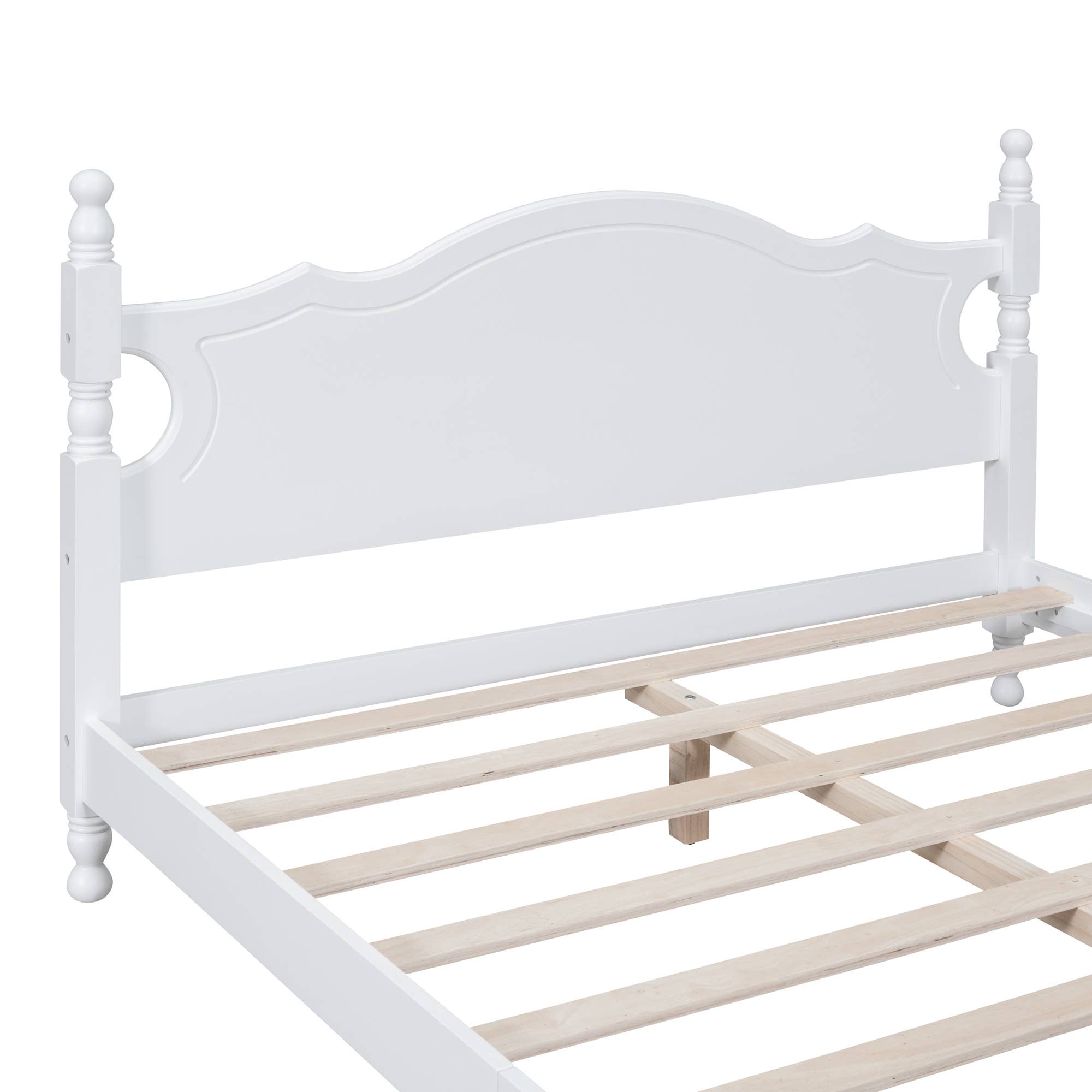 39F Inc. - Wholesale Bed - Queen/Full Size Wood Platform Bed Modern Renaissance style24