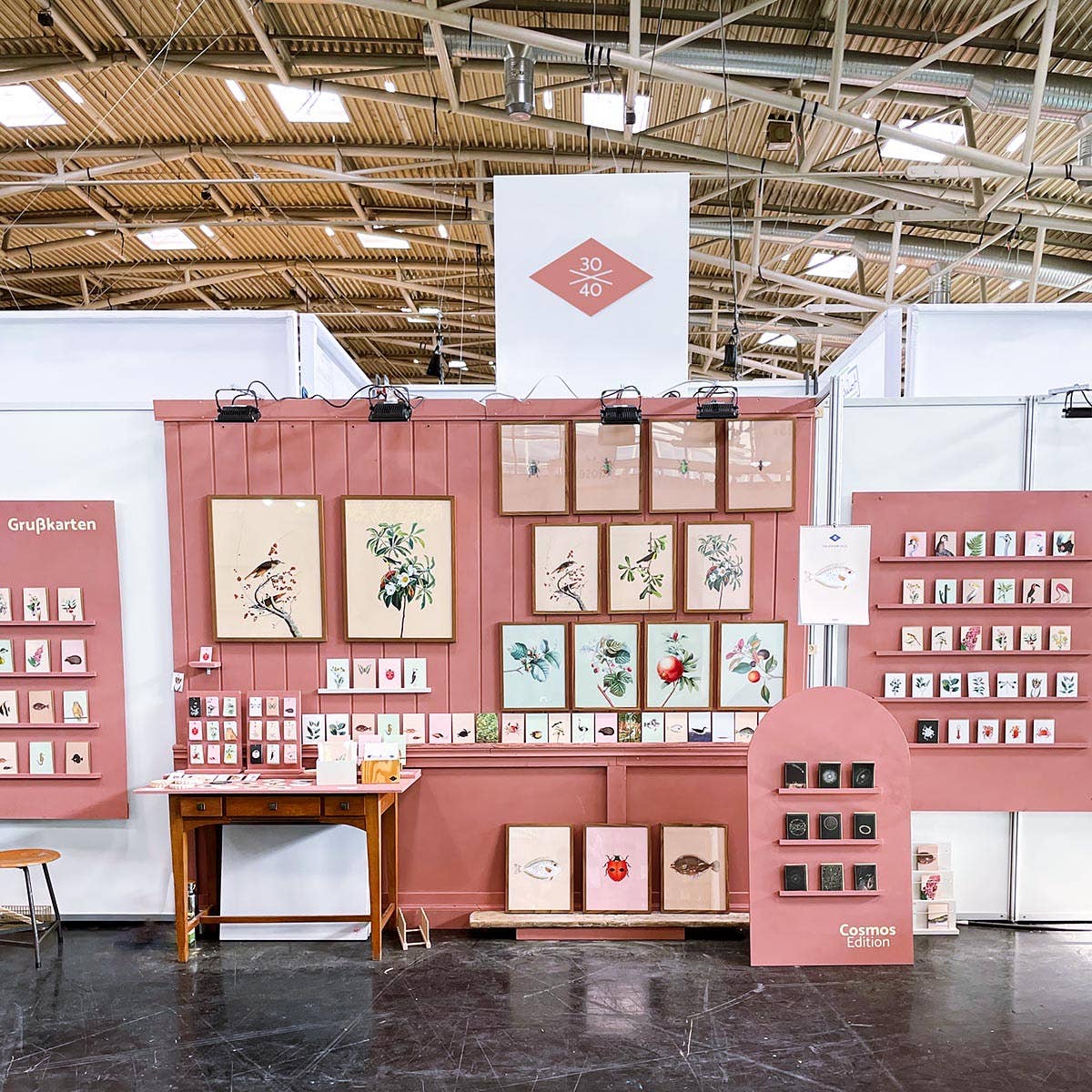 30x40 – Cartão de saudação diária por atacado – Cartão Mini Cosmos 24