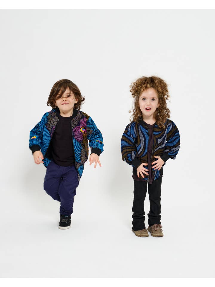 mikono.africa UG - Wholesale Bomber Jacket - Kids - children's jacket 'Wimbi'4