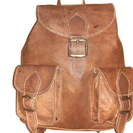 Fez dobbelt lomme medium rygsæk for engroshandel hos Hecho a mano