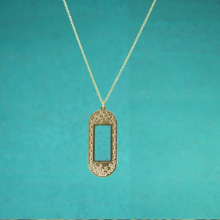 Collana JOYA AZUR in oro per la vendita all'ingrosso da parte di Little Etincelle